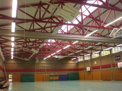 Dachtragwerk Sporthalle 01