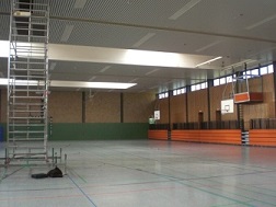 Dachtragwerk Sporthalle 03
