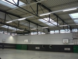 Dachtragwerk Sporthalle 05